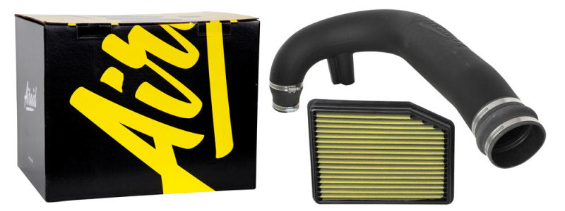 Airaid 19-20 Chevrolet Silverado 1500 L4-2.7L Jr Intake Kit - Oiled / Yellow Media - DTX Performance