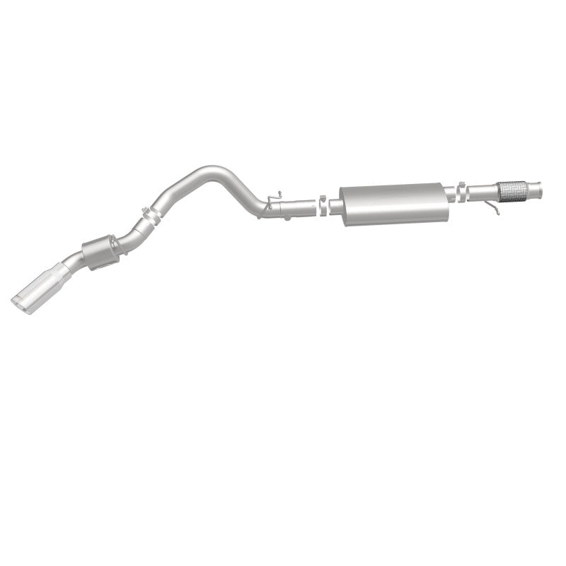 MagnaFlow MF Series SS Cat-Back Exhaust Single Passenger Side Rear Exit 2015 Cadillac Escalade - DTX Performance