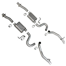 Load image into Gallery viewer, BBK 87-93 Mustang GT Cat Back Kit Varitune Mufflers - Aluminized turn downs - DTX Performance