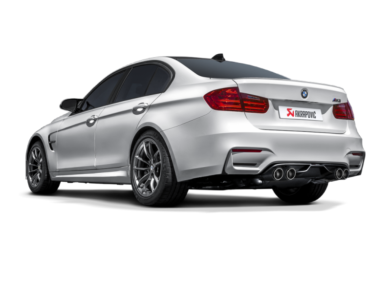 Akrapovic 14-17 BMW M3/M4 (F80/F82) Slip-On Line (Titanium) (Req. Tips) - DTX Performance