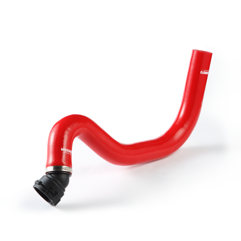 Mishimoto 15+ Ford Mustang GT Red Silicone Upper Radiator Hose - DTX Performance