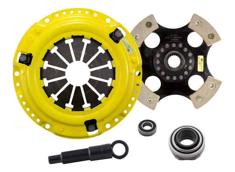 ACT 1988 Honda Civic XT/Race Rigid 4 Pad Clutch Kit - DTX Performance