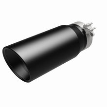 Load image into Gallery viewer, MagnaFlow Tip Stainless Black Coated Single Double Round Single Outlet 5in Dia 4in Inlet 13in L - DTX Performance