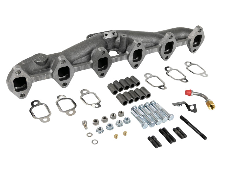 aFe Power BladeRunner Ported Ductile Iron Exhaust Manifold 94-98 Dodge Diesel Trucks L6-5.9L (td) - DTX Performance