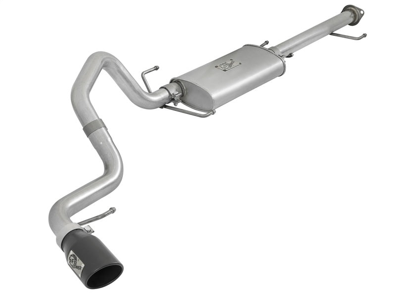 aFe Scorpion 2-1/2in Aluminized Steel Cat-Back Exhaust w/ Black Tips 07-17 Toyota FJ Cruiser V6 4.0L - DTX Performance