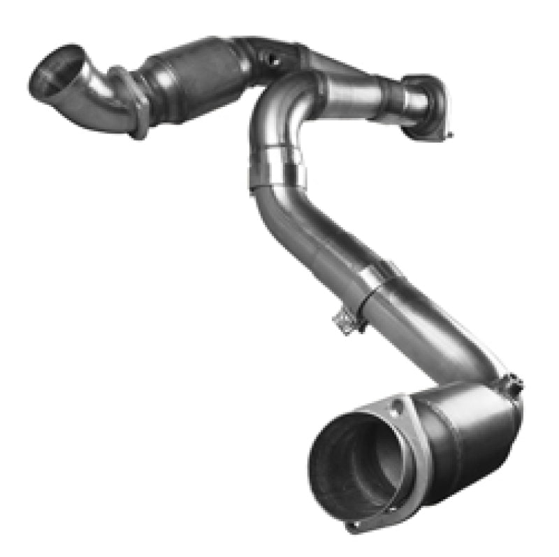 Kooks 07-08 GM 1500 3in x OEM Out Cat SS Y Pipe Kooks HDR Req - DTX Performance