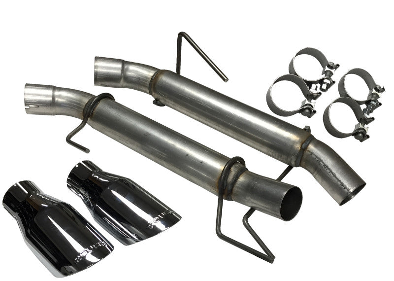 Roush 2005-2010 Ford Mustang V8 Extreme Axle-Back Exhaust Kit - DTX Performance