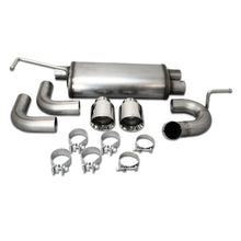 Load image into Gallery viewer, JBA 07-18 Jeep Wrangler JK 3.8L/3.6L 304SS Dual Rear Exit Axle Back Exhaust - DTX Performance