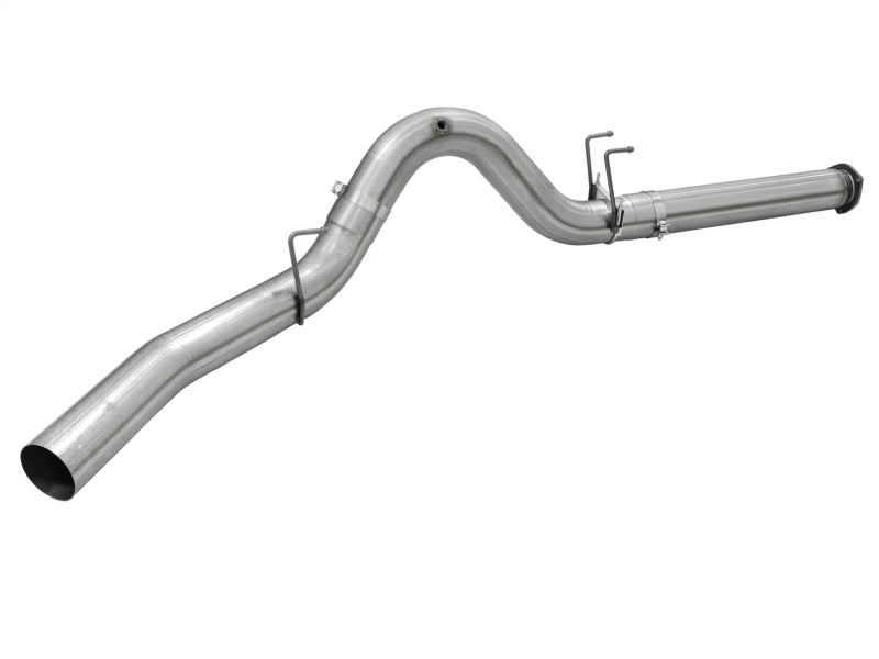 aFe Atlas Exhausts 5in DPF-Back Aluminized Steel Exhaust System 2015 Ford Diesel V8 6.7L (td) No Tip - DTX Performance