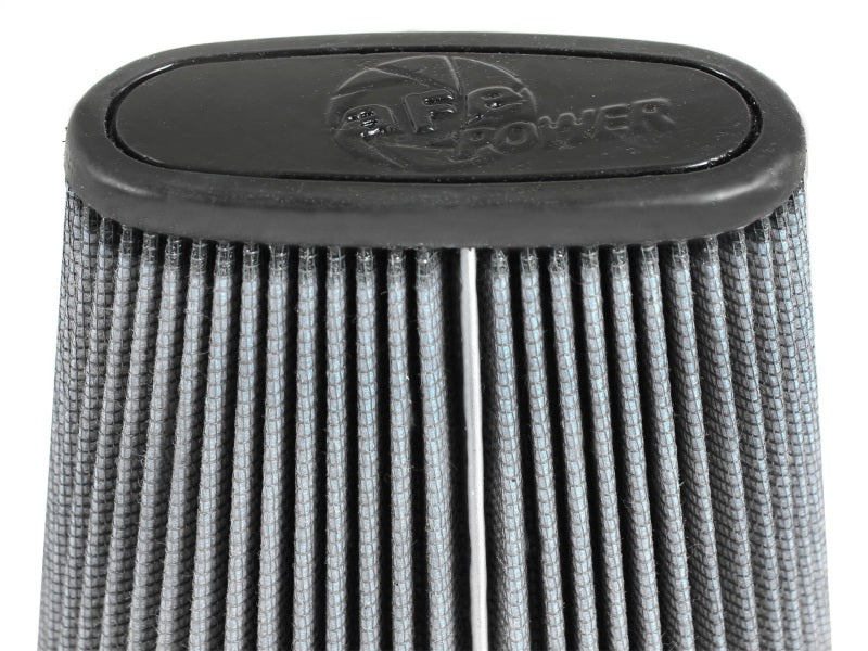 aFe Magnum FLOW Air Filter Pro DRY S (7-3/4x5-3/4in) F x (9x7in) B x (6x2-3/4in) T x (9-1/2in) H - DTX Performance