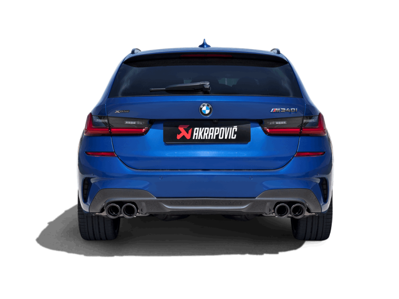 Akrapovic 20-22 BMW M340i (G20, G21) Slip-On Line (Titanium) (Requires BMW Part #18308686640) - DTX Performance