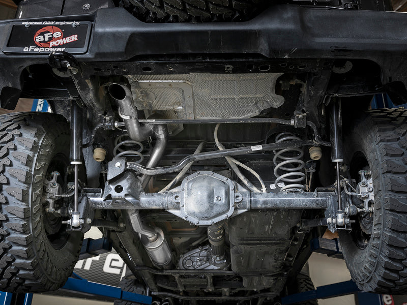 aFe MACH Force-Xp 2.5in 409 SS Catback High-Tuck Exhaust 18-21 Jeep Wrangler (JL) 3.6L 4-Door - DTX Performance