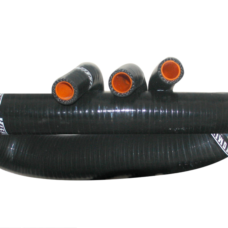 Mishimoto 86-93 Ford Mustang Black Silicone Hose Kit - DTX Performance