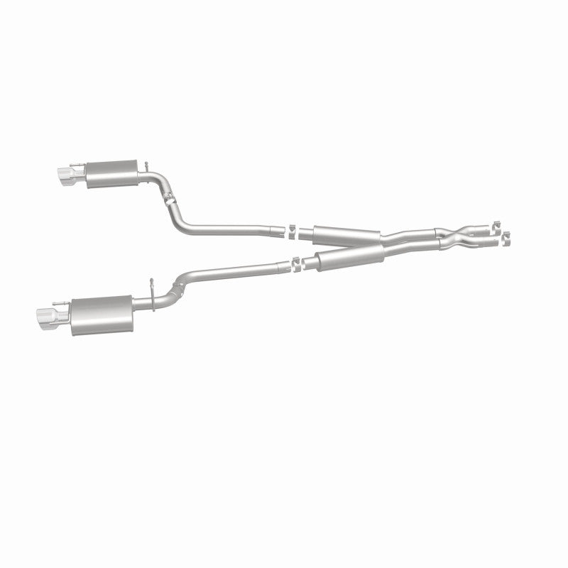 MagnaFlow 10-12 Cadillac CTS V6 3.0L (Exc AWD) Dual Split Rear Exit Stainless Cat Back Perf Exhaust - DTX Performance