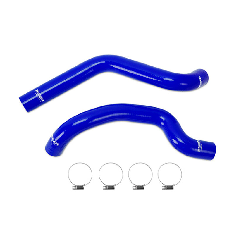 Mishimoto 07-11 Jeep Wrangler 6cyl Blue Silicone Hose Kit - DTX Performance