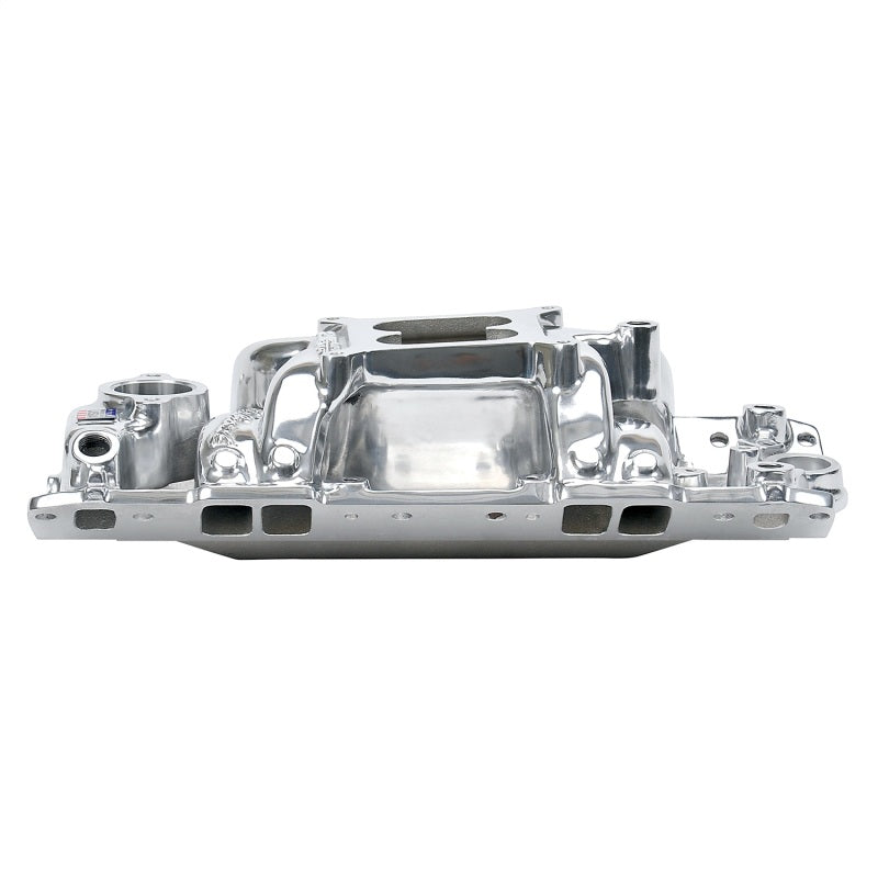 Edelbrock Polished S/B Chevy RPM Air-Gap Manifold - DTX Performance