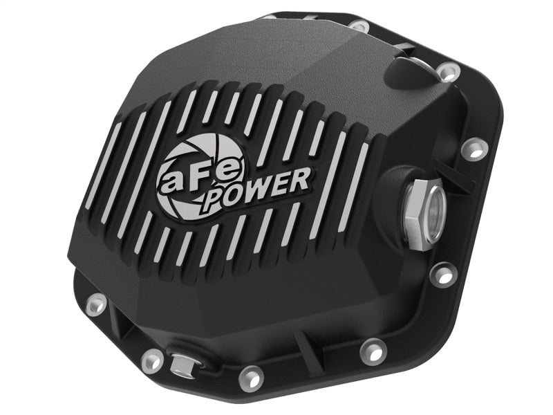 aFe Pro Series Rear Differential Cover Black 2018+ Jeep Wrangler (JL) V6 3.6L (Dana M220) - DTX Performance