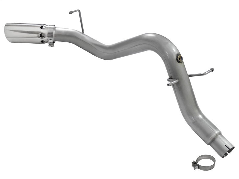 aFe LARGE BORE HD 3.5in DPF-Back SS Exhaust w/Polished Tip 2016 GM Colorado/Canyon 2.8L (td) - DTX Performance