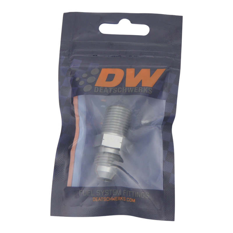 DeatschWerks 6AN Male Flare To 1/4in. Male NPT Adapter - DTX Performance