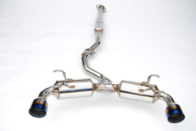 Invidia 12+ Subaru BRZ / Toyota 86 N2 60mm Single Layer Titanium Burnt Tips Cat-Back Exhaust - DTX Performance