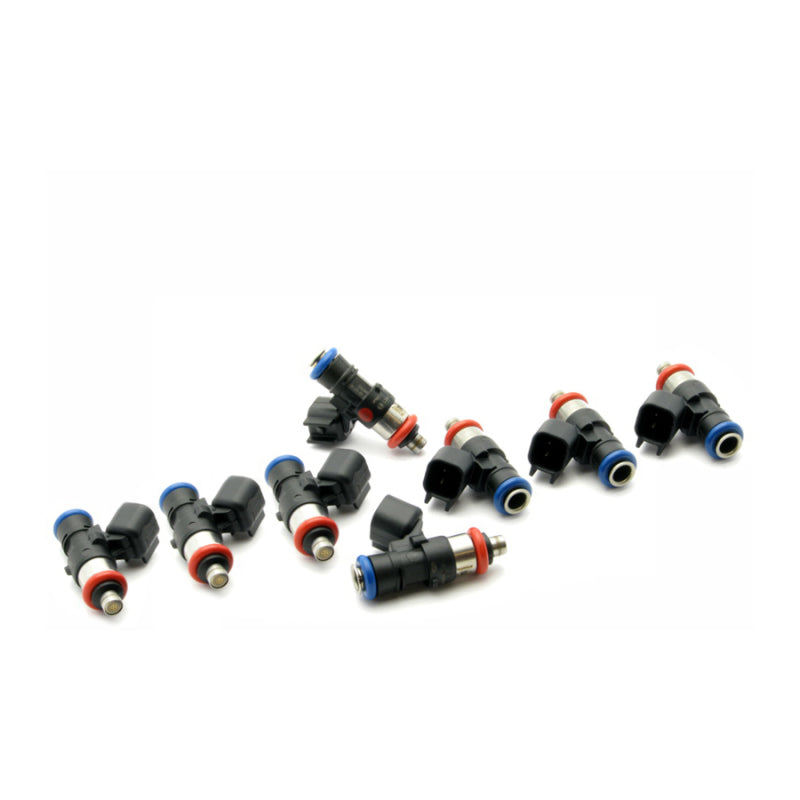 DeatschWerks Bosch EV14 Universal 40mm Compact 90lb/hr Injectors (Set of 8) - DTX Performance