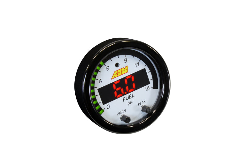 AEM X-Series Pressure 0-15psi Gauge Kit - DTX Performance