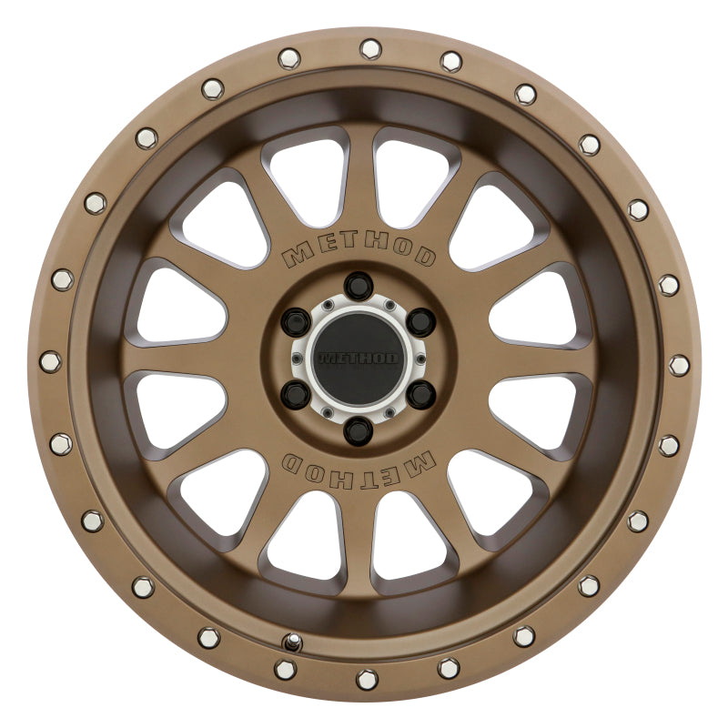 Method MR605 NV 20x12 -52mm Offset 6x5.5 106.25mm CB Method Bronze Wheel - DTX Performance