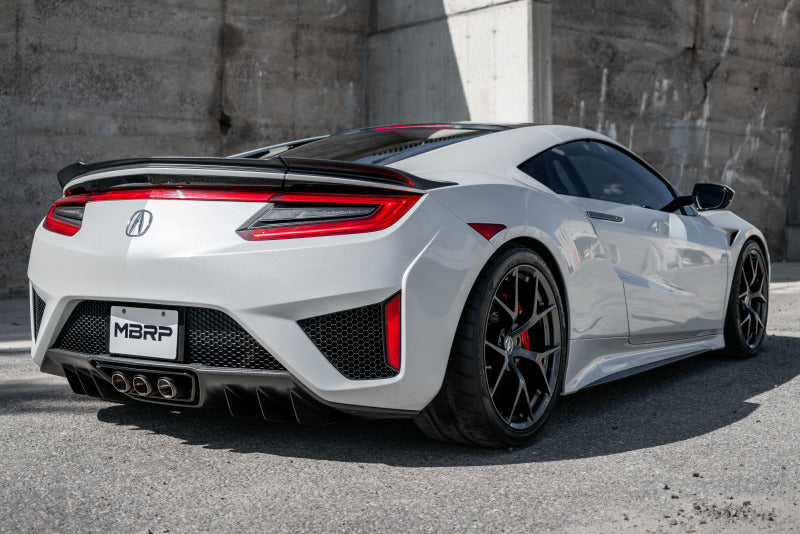 MBRP 17+ Acura NSX 2.5in Dual Split Rear Exit Tips - T304 (Street Version) - DTX Performance