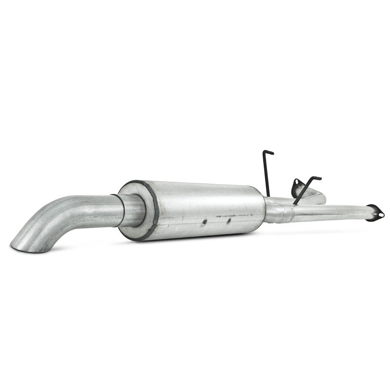 MBRP 07-08 Toyota Tundra Cat Back Turn Down Single Side Aluminized Exhaust - DTX Performance