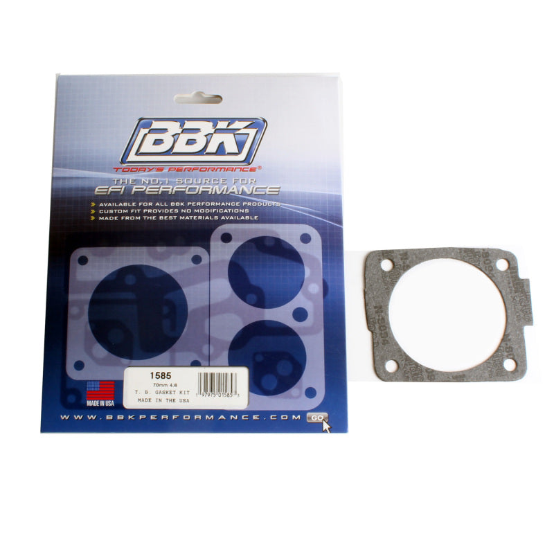 BBK 96-04 Ford Mustang Truck 4.6 5.4 70 75mm Throttle Body Gasket Kit - DTX Performance