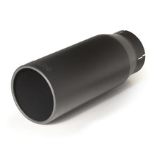 Load image into Gallery viewer, Banks Power Tailpipe Tip Kit - SS Round Straight Cut - Black - 4in Tube - 5in X 12.5in - DTX Performance