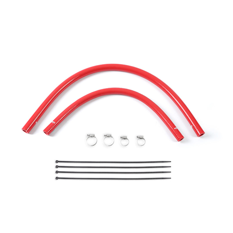 Mishimoto 91-01 Jeep Cherokee XJ 4.0L Silicone Heater Hose Kit - Red - DTX Performance