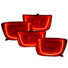 Load image into Gallery viewer, Oracle Chevy Camaro 10-13 Afterburner 2.0 Tail Light Halo Kit - Red - DTX Performance