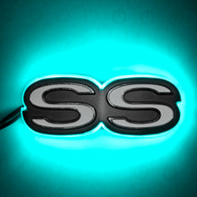 Load image into Gallery viewer, Oracle Chevrolet Camaro SS Illuminated Emblem - Aqua - DTX Performance