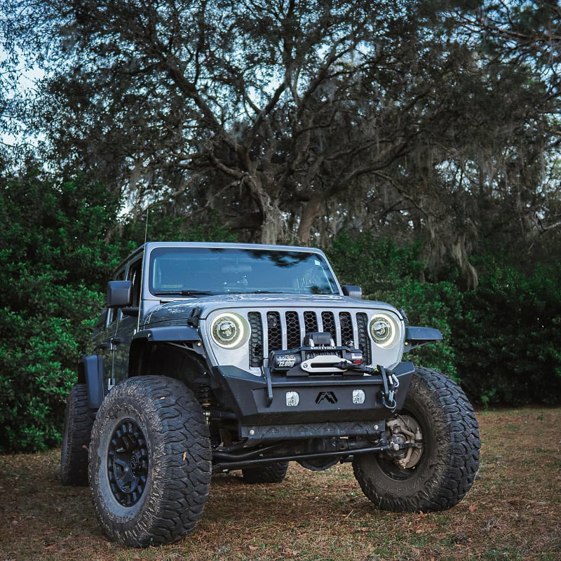 Oracle Oculus Bi-LED Projector Headlights for Jeep JL/Gladiator JT - Matte Black - 5500K - DTX Performance