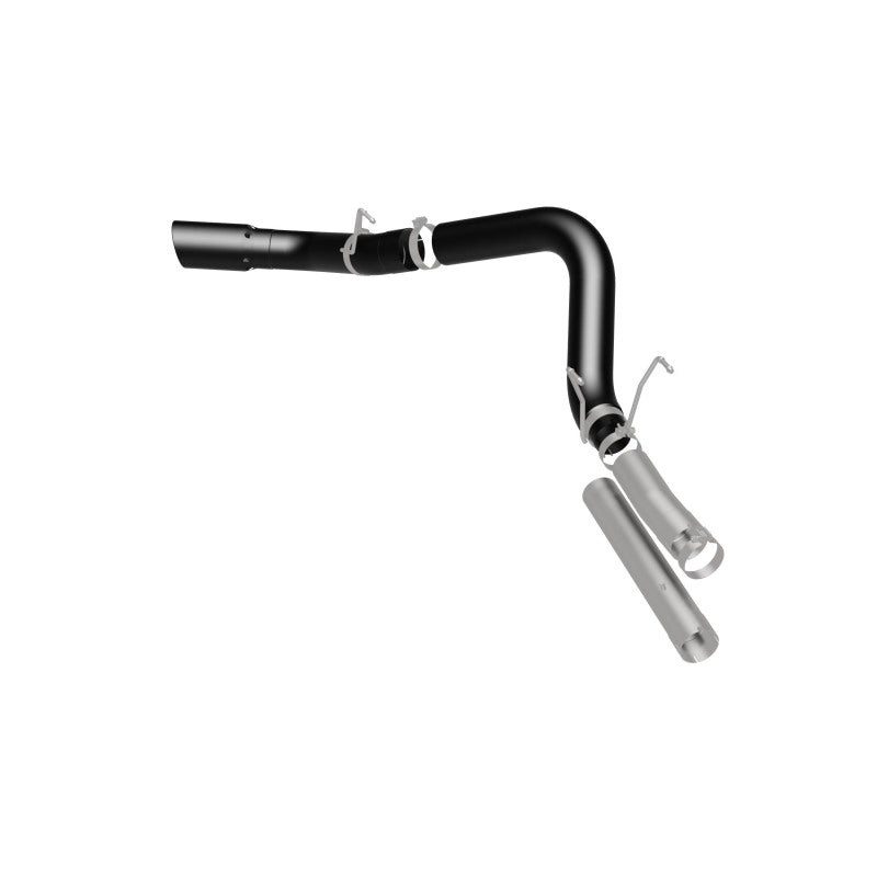 MagnaFlow 07-10 Dodge 2500/3500 409 SS DPF Back 5in Single Exit Exhaust- Black - DTX Performance