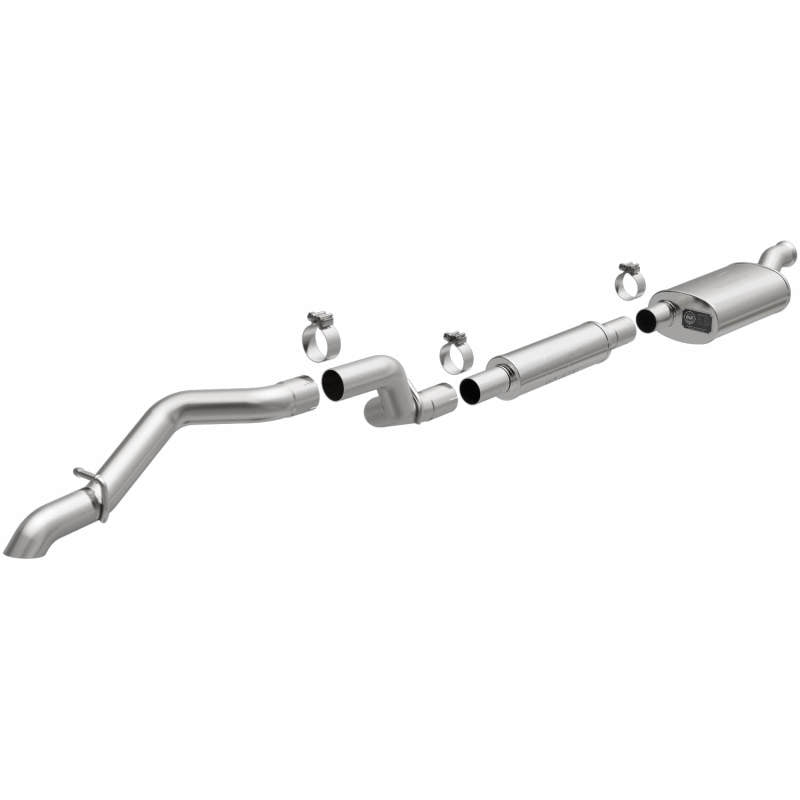 MagnaFlow 19+ Jeep Wrangler JL Overland Series Cat-Back Performance Exhaust System - DTX Performance