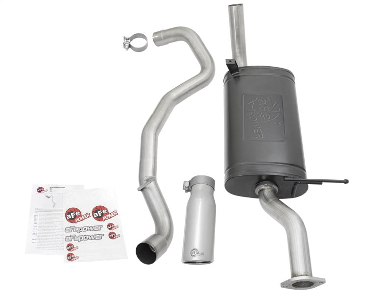 aFe MACHForce XP Exhaust Cat-Back SS-304 97-16 Nissan Patrol (Y61) I6-4.8L w/ Polished Tips - DTX Performance