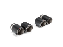 Load image into Gallery viewer, Akrapovic 2021+ BMW G87 M2, G80 M3 &amp; G82 M4 Classic Carbon Design Tail Pipe Set - DTX Performance