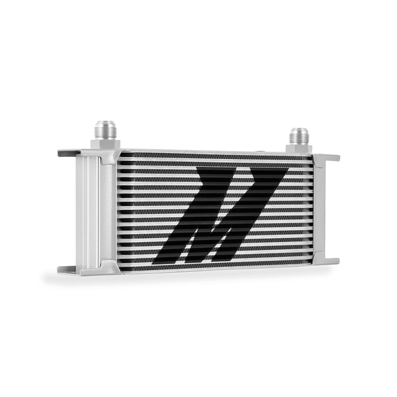 Mishimoto Universal 16-Row Oil Cooler Silver - DTX Performance