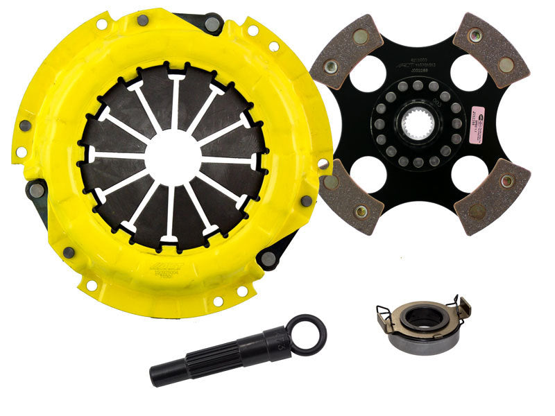 ACT 1991 Geo Prizm HD/Race Rigid 4 Pad Clutch Kit - DTX Performance