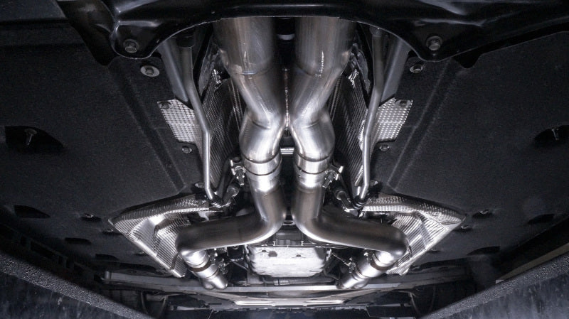 Stainless Works 2016-18 Cadillac CTS-V Sedan Headers 2in Primaries 3in Catted Leads Into X-Pipe - DTX Performance