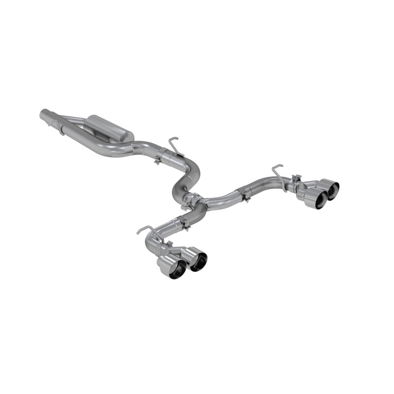 MBRP 15-19 VW Golf R 3in Cat Back Single Exit Exhaust Pro Series w/ Valve Delete - T304 - DTX Performance