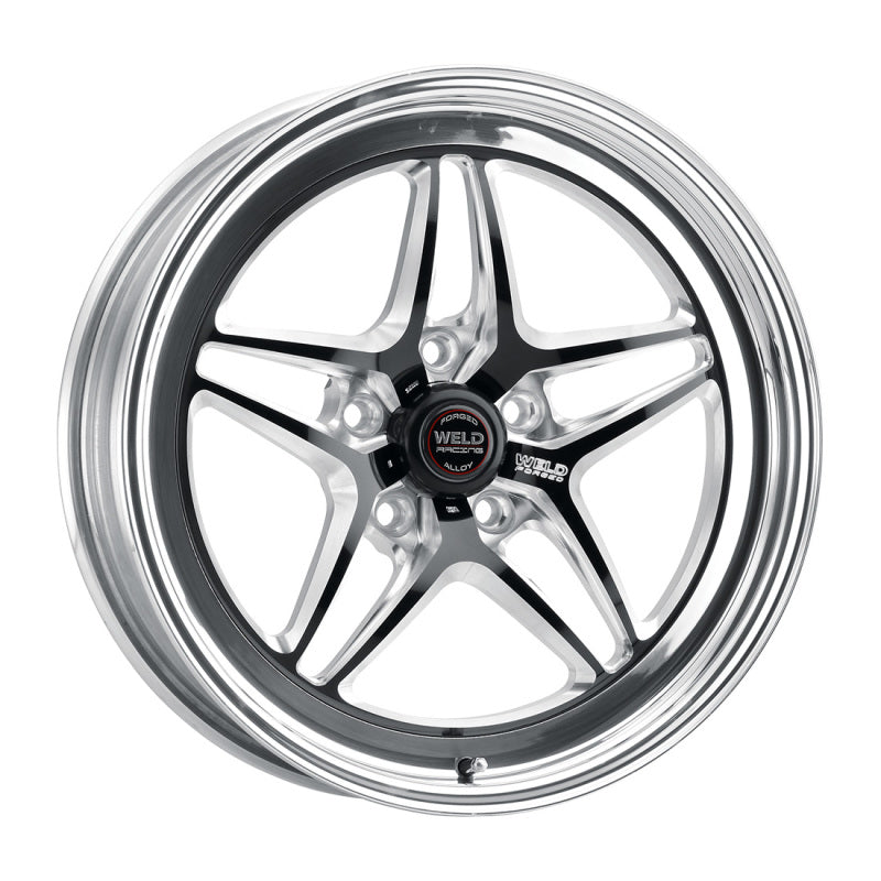 Weld S81 17x10 / 5x115 BP / 6.7in BS Black Wheel (High Pad) - Non-Beadlock - DTX Performance