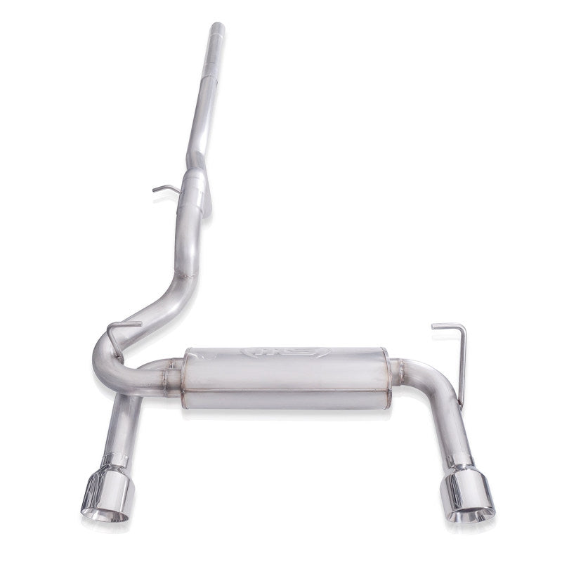 Stainless Works 2018+ Jeep Wrangler JL 304SS Factory Connect 2.5in Cat Back Exhaust System - DTX Performance