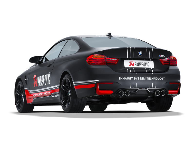 Akrapovic 14-17 BMW M3/M4 (F80/F82) Slip-On Line (Titanium) (Req. Tips) - DTX Performance