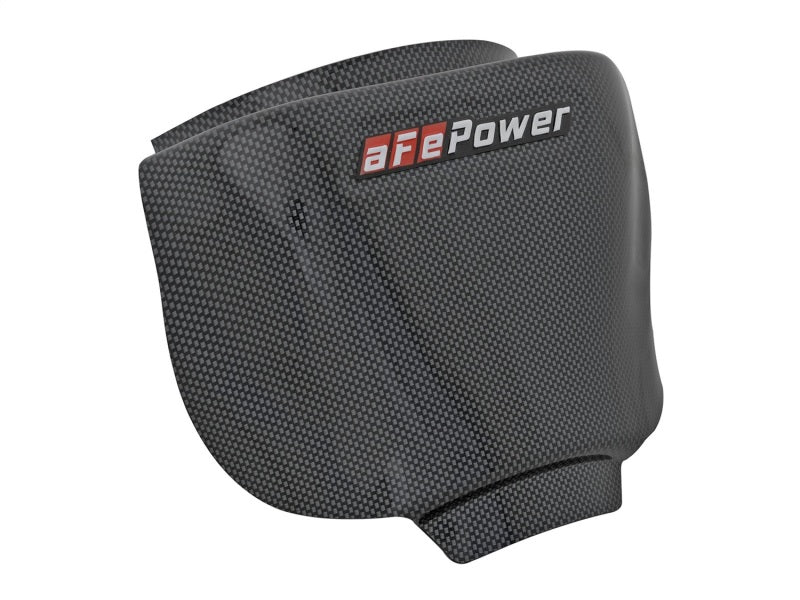 aFe MagnumFORCE Intake Rain Shield 15-16 Dodge Challenger SRT Hellcat 6.2L V8 (sc) - Carbon Finish - DTX Performance