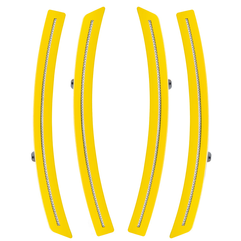 Oracle Chevy Corvette C7 Concept Sidemarker Set - Clear - Velocity Yellow Tintcoat (G8A) - DTX Performance