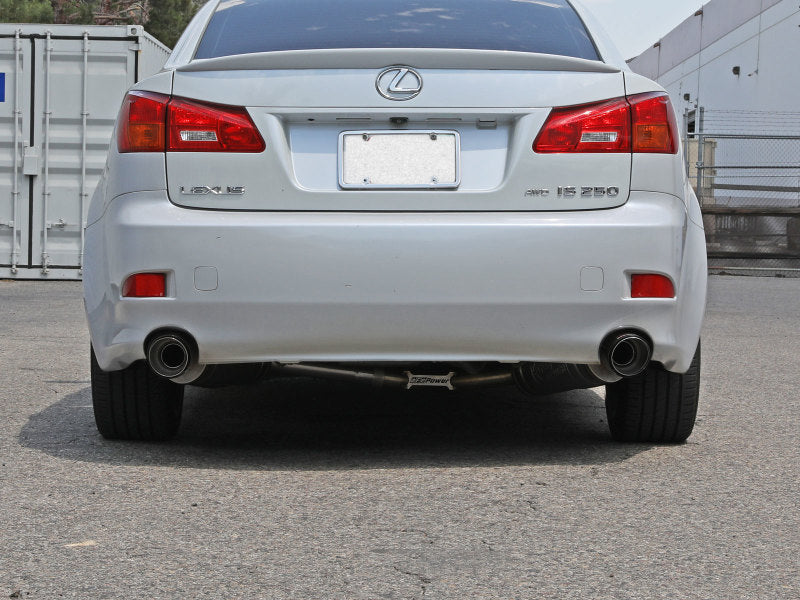 aFe POWER Takeda 06-13 Lexus IS250/IS350 SS Axle-Back Exhaust w/ Carbon Tips - DTX Performance