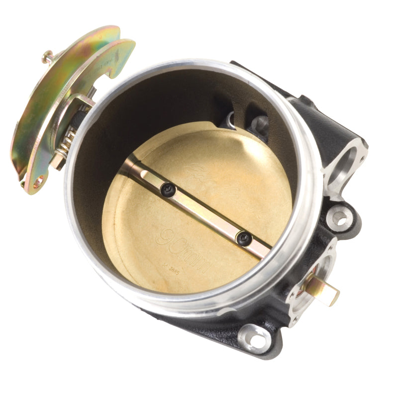 Edelbrock Throttle Body Victor Universal LS1 90mm w/ o Tps/Iac Black Mini Texture Powder Coating - DTX Performance